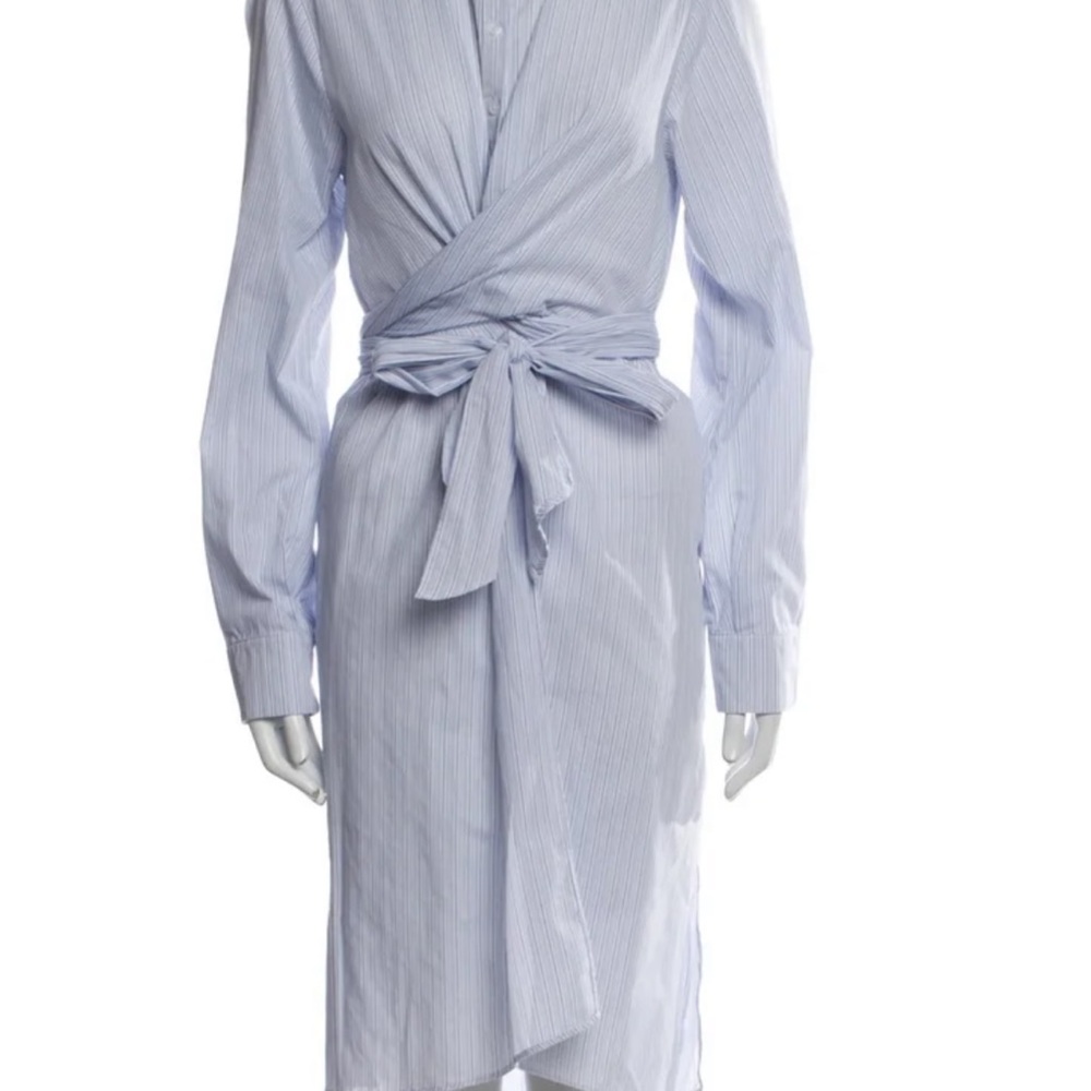Astr the label striped midi length dress.Size XL